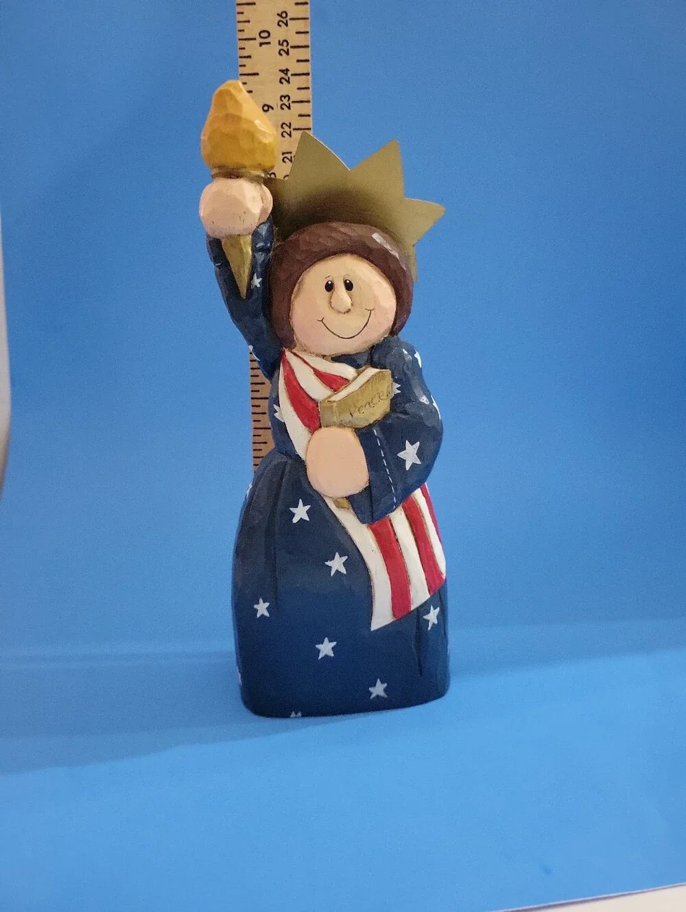 Eddie Walker Patriotic Lady Liberty Midwest of Cannon Falls USA 250th Retired